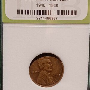 1944 early Lincoln Cent